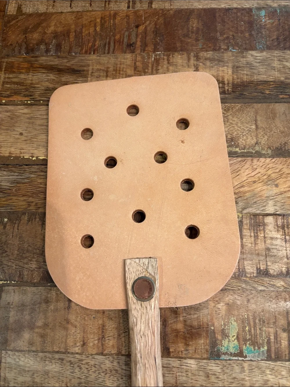 Well Worn Interiors Fly Swatter Genuine Leather MSRP $98
